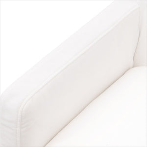 White fabric detail