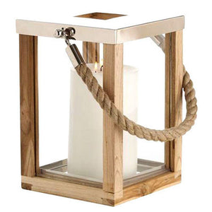 lantern with rope handle