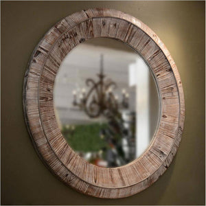 round wall mirror