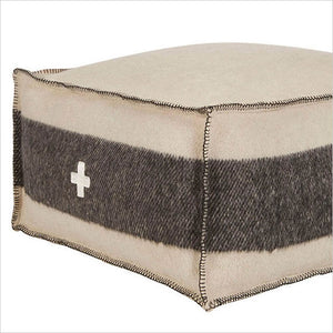 swiss army pouf