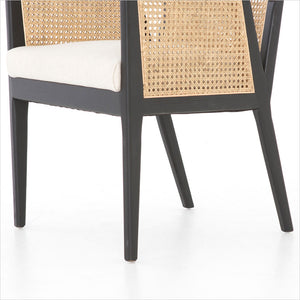 Detail of Dining Chair with Natural Cane