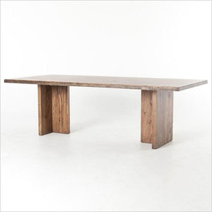 wooden dining table