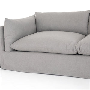 Sofa with Grey Fabric