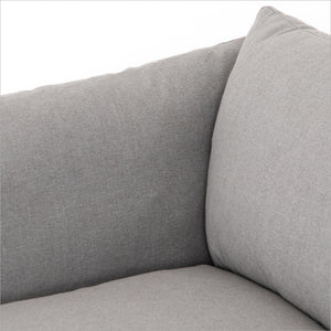 Sofa Grey Fabric detail