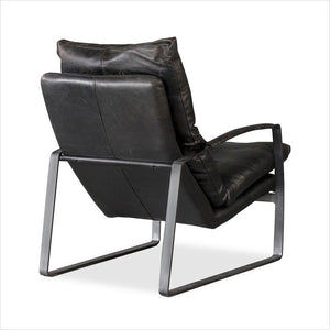 leather arm chair