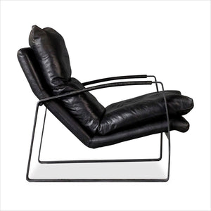 leather arm chair