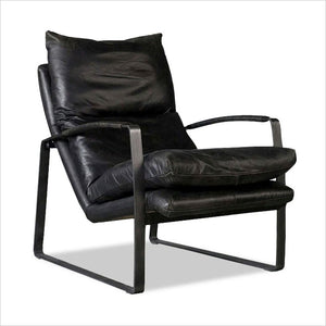 leather arm chair