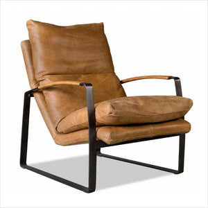 leather arm chair