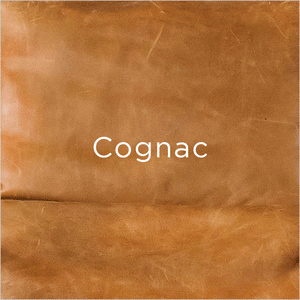 cognac leather swatch