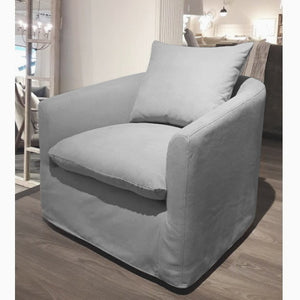 Maris Chair Grey Fabric