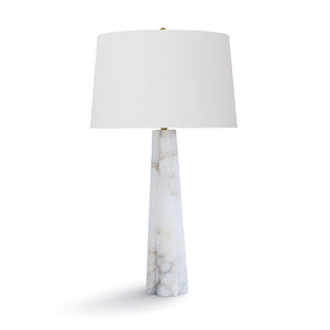 carved alabaster table lamp