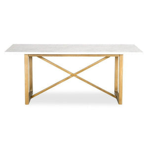 rectangular marble top dining table