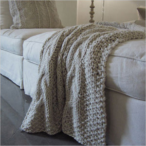 knitted blanket