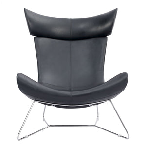 leather lounge chair