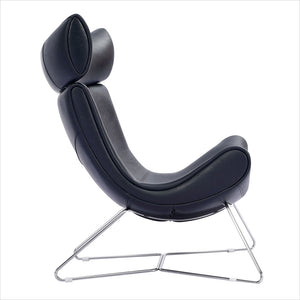 leather lounge chair