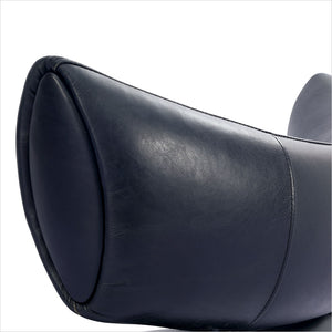 leather lounge chair