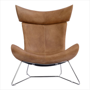 leather lounge chair