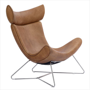 leather lounge chair