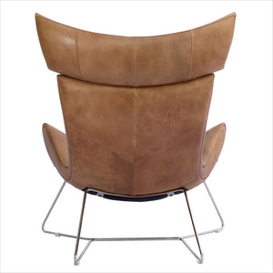 leather lounge chair