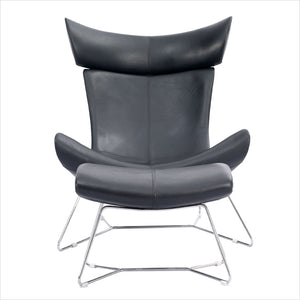 leather lounge chair