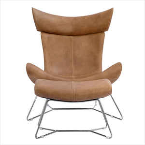 leather lounge chair