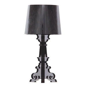 black table lamp