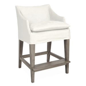counter stool with fabric seat