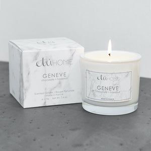 Geneve Chocolate + Hazelnut Candle