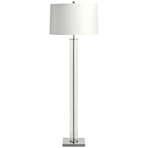 White floor lamp