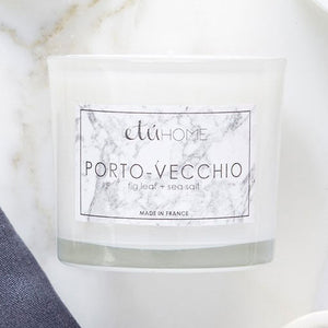 Porto Vecchio Fig Leaf and Sea Salt Candle