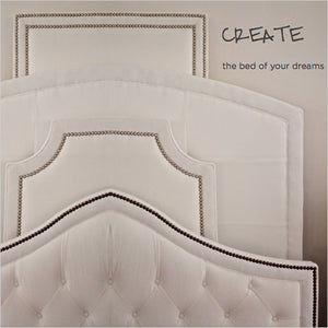 create your own upholstered headboard